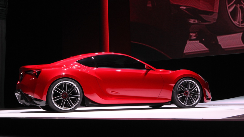 Illustration for article titled Scion FR-S Concept is so hot we can taste it